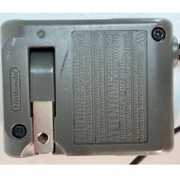 Nintendo DS Lite Wall Charger OEM Official AC Adapter Power Charging Cable Plug - Picture 3 of 4